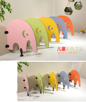 Kindergarten toilet partition toilet urinal baffle Cartoon anti-fold special waterproof baffle Children urinal baffle