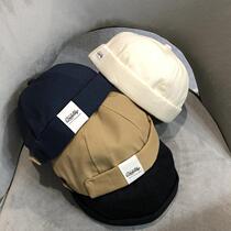 Zhang Zifeng same black landlord hat men and women Joker leisure street hipster hip hop Yabi melon leather hat shake sound