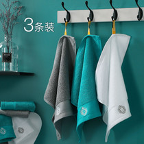 Xinjiang long suede cotton five-star hotel square towels pure cotton wash face home soft absorbent with no hair all cotton small towels