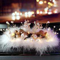 Mercedes-Benz BMW Audi One way Safe deer car interior Ornament Pendulum with On-board Incense of Incense Feather