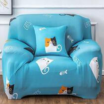 Old-fashioned universal thickened sofa cover three-person double fabric sofa cover modern simple fashion atmosphere