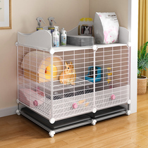 Rabbit Cage Interior Large Number Raised Small Rabbit Special Nest Rabbit Cage Large Space New Anti-Spray Urine Rabbit Cage