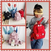Kindergarten School Bag Boy 2021 New Trend Light Cute Cute Double Shoulder Baby Backpack Travel 100 Hitch Girl