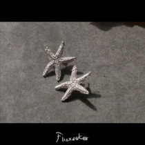 fluxeeker | Palace Metallurgical Pure Silver Sea Star Earrings