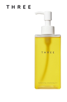 Bonded straight hair THREE plant balance extract extract oil small three - off makeup oil new 185ml