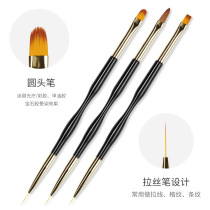 Pangolin pen double head Pen Head Pen Multifunction Nail Color Plotter Pen Medecor Tool Makeup Brush and Paintbrush