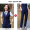 Female - Royal Blue Vest+Pants