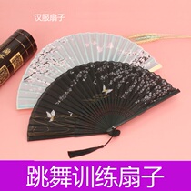 Cheongsam fan folding fan Retro fan Children classical dance Chinese style wall decoration female domineering Chinese style male