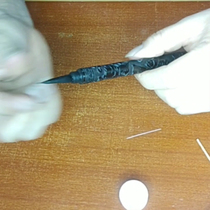 Baby souvenirs Fetal brush Umbilical cord chapter Fetal hair pendant Fetal hair painting Baby gift processing manual fee