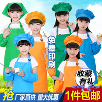 Kindergarten Early Education Activities Children P Parenting Kid Kids Apron Baking Chefs Suit Hat Suit Custom