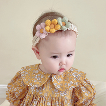 Baby head circumference hairband summer one-year-old newborn baby baby headband cute super cute halogen door baby boy spring and autumn