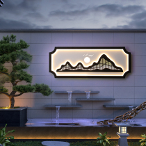 Landscape Fresco Lamp Outdoor Waterproof Wall Lamp Villa with view lantern Courtyard View Light Wall Ambience Lamp Chinese Yard