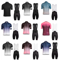 RAPHA Summer male and female short sleeve riding suit road self-travelling fleet version blouse back with pants for a bigger size