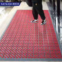 Hotel Large doorway Entrance Doormat Outdoor Anti-Slip Foot foot Entrance Door Plastic Rub Dirt Doormat Commercial Welcome Carpet
