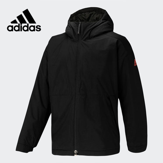 Adidas/Adidas genuine winter men's hooded sports outdoor cotton jacket FT9410 Adidas/Adidas genuine winter men's hooded sports outdoor cotton jacket FT9410