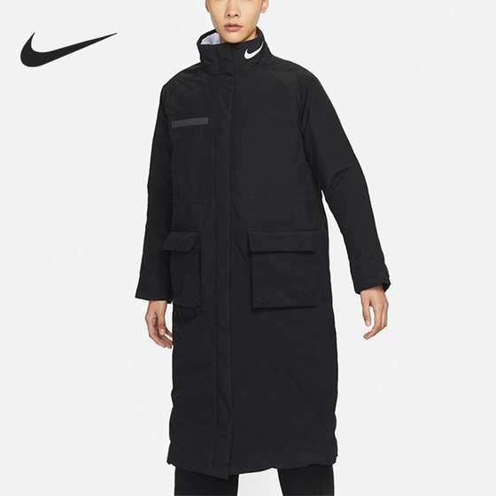 Nike/Nike authentic season new women's warm sports stand collar cotton jacket DQ6859-010
Nike/Nike authentic season new women's warm sports stand collar cotton jacket DQ6859-010