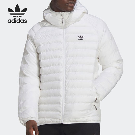 Adidas/Authentic Clover Men's Winter Hooded Sports Warm Cotton Top HD4756 Adidas/Authentic Clover Men's Winter Hooded Sports Warm Cotton Top HD4756