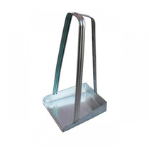 White tin outdoor simple labor protection large dustpan property matchmaker household garbage shovel sanitation iron stamp outdoor shovel