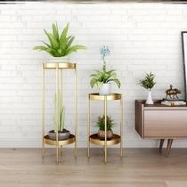 TV Cabinet Next To Flower Shelf Balcony Flower Pots Shelf Light Extravagant Modern Minimalist Shelf Living Room Multilayer 2022 New