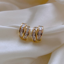 An earhole for two and a half months Fast and luxurious High Sensation Ear Nail 2022 New Tide Earrings Korea Temperament