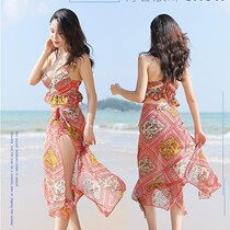 Net red swimsuit women's split bikini three-piece new hot spring Korea sexy ins small fragrance swimsuit