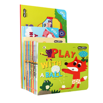 A lot of English children's books DDOLDDOLY English 1-15 volumes of original English-funted books for young children's babies and English enlightened parent-child interactive cardboard support