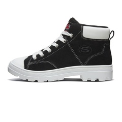 Skechers/斯凯奇女鞋冬加绒保暖高帮休闲鞋耐磨绑带帆布板鞋74381价格比较