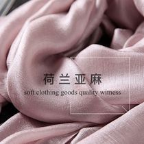 Scarf Women Winter 100 hitch Han version Spring and autumn thin walled neck 2021 new shawl outer lap pure cotton linen silk scarves