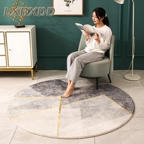 Round Carpet Bedroom Bedside Blanket Dresser Bedroom Light Lavish Nordic Round Ground Mat Home Living Room Tea Table Sofa