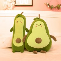 Cute Bull Oil Fruit Holding Pillow Paparazzi Plush Toy Girls Sleeping Long Strips Clip Legs To Send Children Birthday Gift Dolls