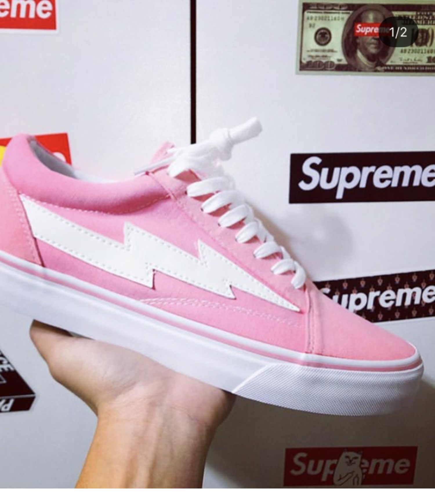 正品复仇风暴revenge x storm闪电鞋美版礼高版帆布鞋滑板鞋男女_女淘