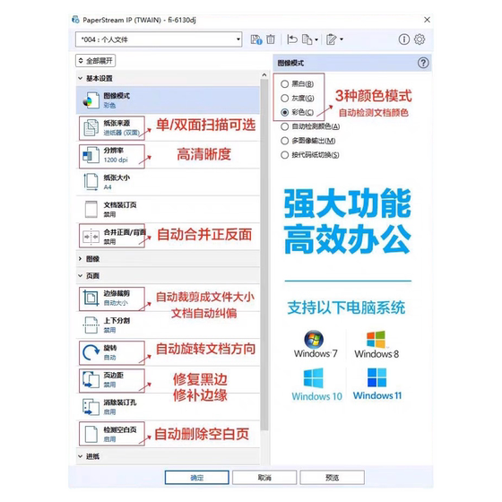 Fujitsu FI6130 빠른 연속 자동 종이 공급 양면 고화질 전문 사무실 소형 스캐너 머신 Fujitsu FI6130 빠른 연속 자동 종이 공급 양면 고화질 전문 사무실 소형 스캐너 머신