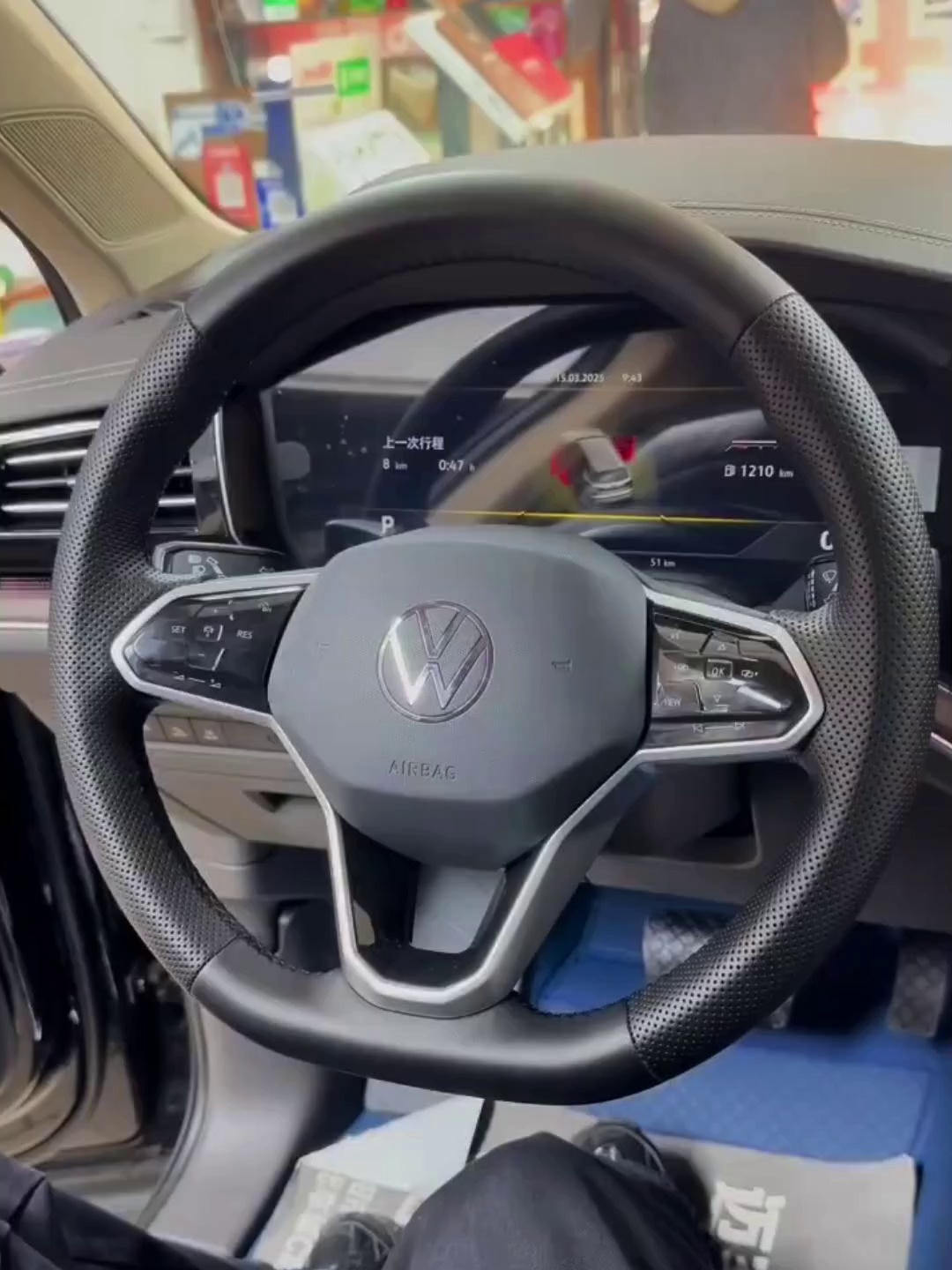 26款大众速腾L方向盘套真在太香了✨