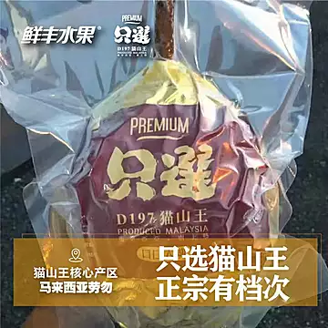 鲜丰水果猫山王榴莲大果3.8-4.6斤[70元优惠券]-寻折猪