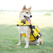 Dog Life Jacket Pet Swimming Clothes Summer Shiba Inu Teddy Small and Medium Dog Playing Water Swimsuit Large Dog Summer Dress