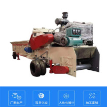 Waste building formwork crusher branch wooden pier crushing automatic nail removal wooden pallet compression plate comprehensive crusher