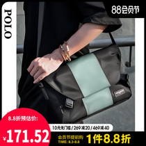 Polo shoulder bag Mens fashion brand messenger bag backpack crossbody bag Dead fly bag Messenger bag Casual trend sports mens bag