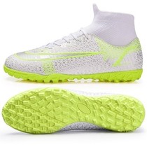 Nike Ton Football Shoes Men And Women C Lo Children Messi AG Long Nails Youth Elementary School Students Build Grass Training Shoes 9