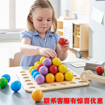 Germany HABA Early Education Center Kindergarten Puzzle Stacking Toys Childrens Three-dimensional Heaping Ball Game Concentration Training