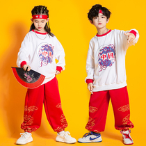 Children cheerleader acting out of suit 61 hip hop Heqing Chinese wind group Banfu Primary School Games Costume Spring