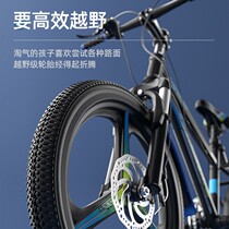 Phoenix children's bicycle 8-10-12-year-old high school student mountain bike disc brake bicycle variable speed 18 inch 22 inch