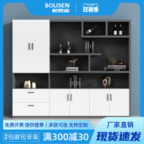 Office furniture office file cabinet wooden data cabinet file cabinet bookcase with lock cabinet locker storage cabinet