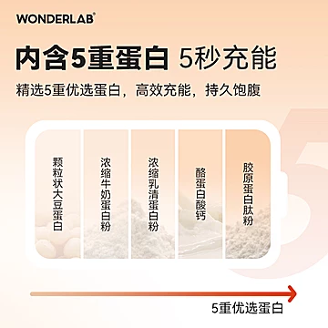 WonderLab双层脆心谷物棒20g×5条[5元优惠券]-寻折猪