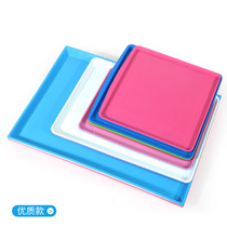 Teddy dog cage tray Pet toilet urine tray Plastic drag tray Rabbit cage Chicken and duck cage thickened fecal bottom