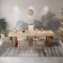 Solid wood tea table chair combined modern simplicity New Chinese tea table utilita tea table Zen Serve tea table Home tea table