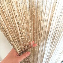 Silver Silk Thread Curtain Wedding Ceremony Decoration Living Room Partition Encryption Plus Coarse Door Curtain Hanging Curtain Partition Curtain Hongguan Curtain Wind Water Curtain