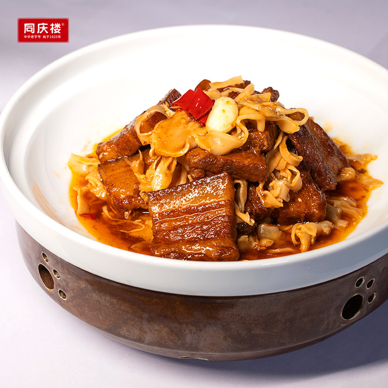同庆楼名厨菜 笋衣烧肉速食食品加热即食速食方便菜400g