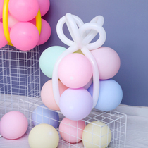 Boys and girls baby 1st birthday layout decoration scene net red balloon 100-day banquet background wall 2 posters