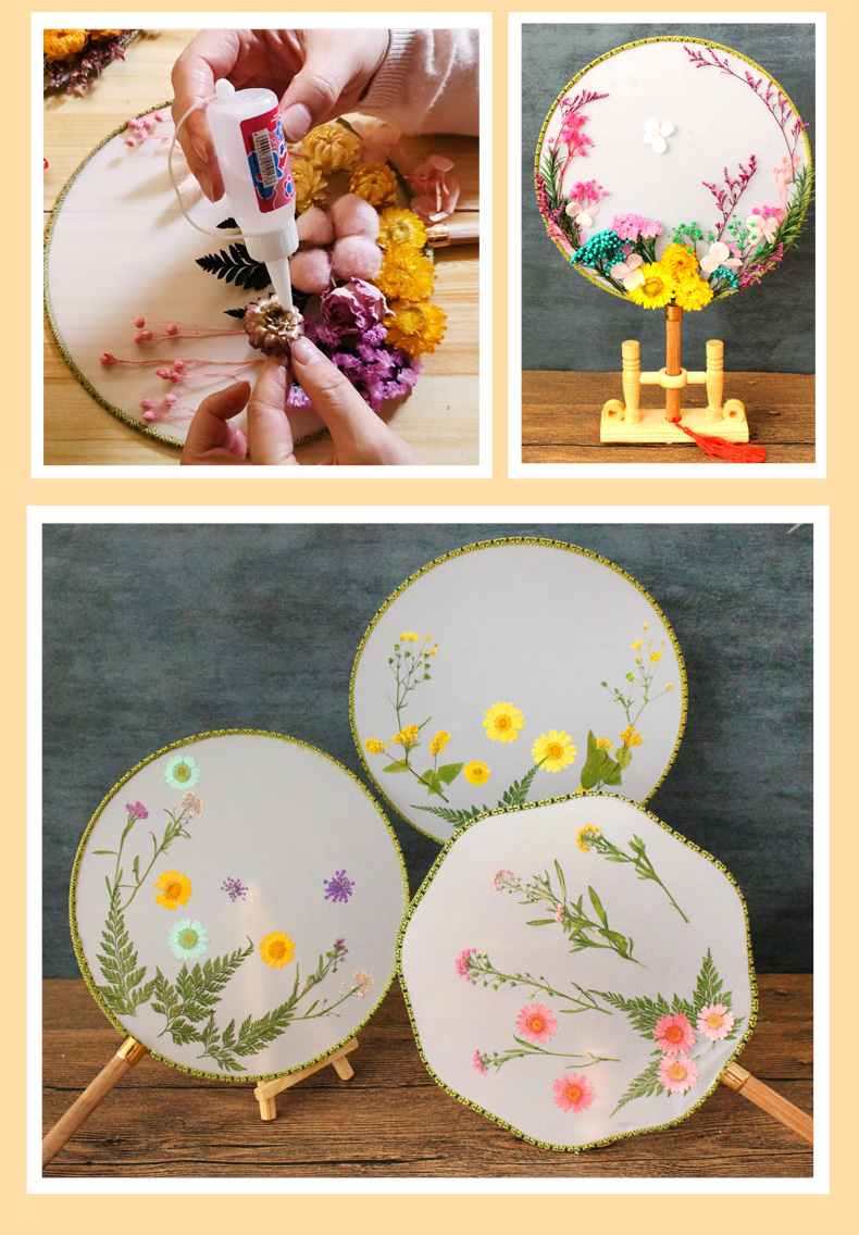 手工干花diy制作材料包母亲节贴画花束礼物礼品