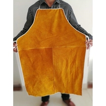 Welder special apron cowhide insulation welding protective clothing overalls factory direct high temperature anti-scalding fire
